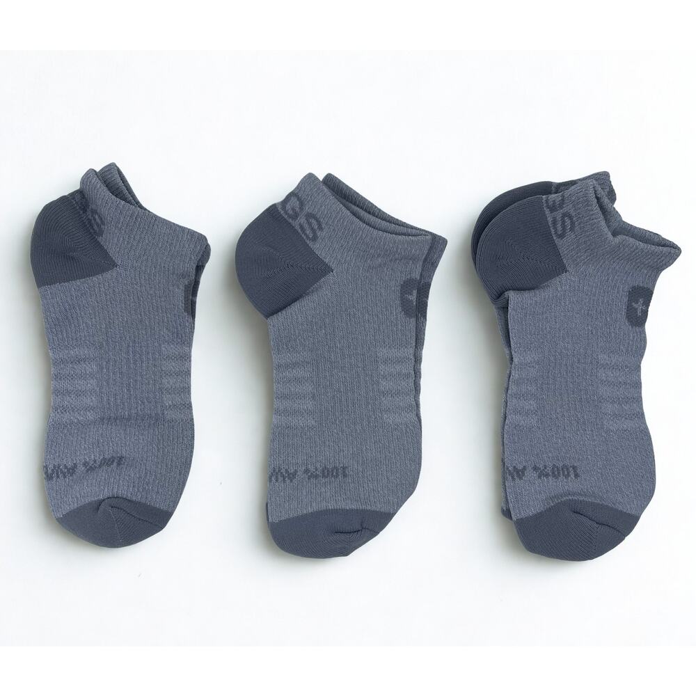 3 Pairs FIGS Compression  No-show Socks Size Medium